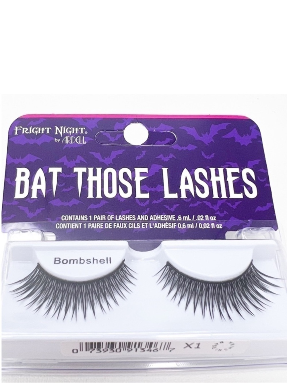 Ardell Lashes Fright Night “Bat Those Lashes” Bombshell Halloween Eye Falsies